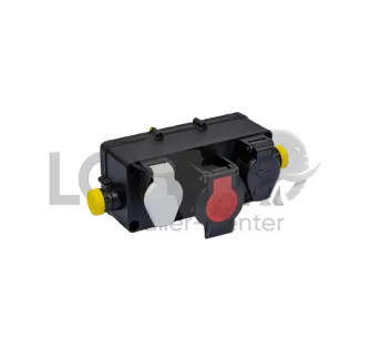 Boîte de distribution à 1x 15 pôles+2x 7 pôles